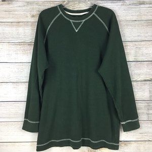 RedHead Thermal Crewneck Long Sleeve T-Shirt Men's Large